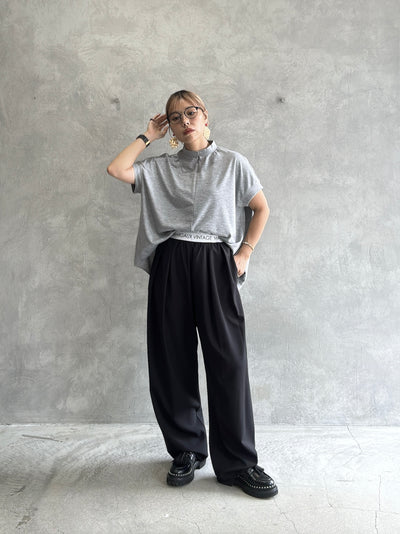 フロントジップカットソー／MG CT-26104-A／MARGAUX VINTAGE／2026 AW＃1