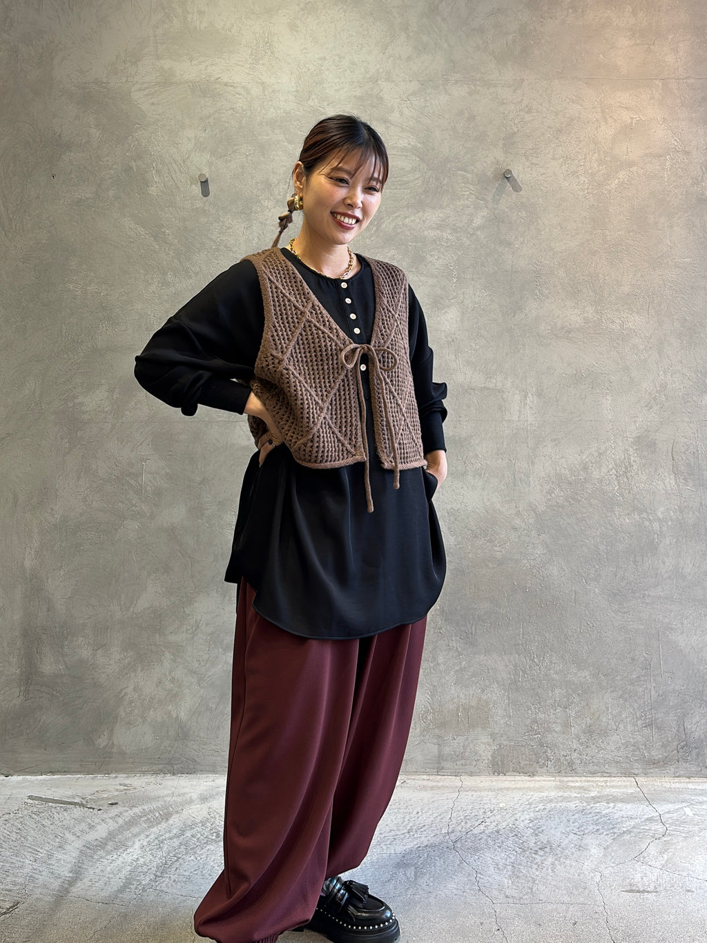 【再入荷】タックポケットジャージジョガーパンツ／CYAN TOKYO