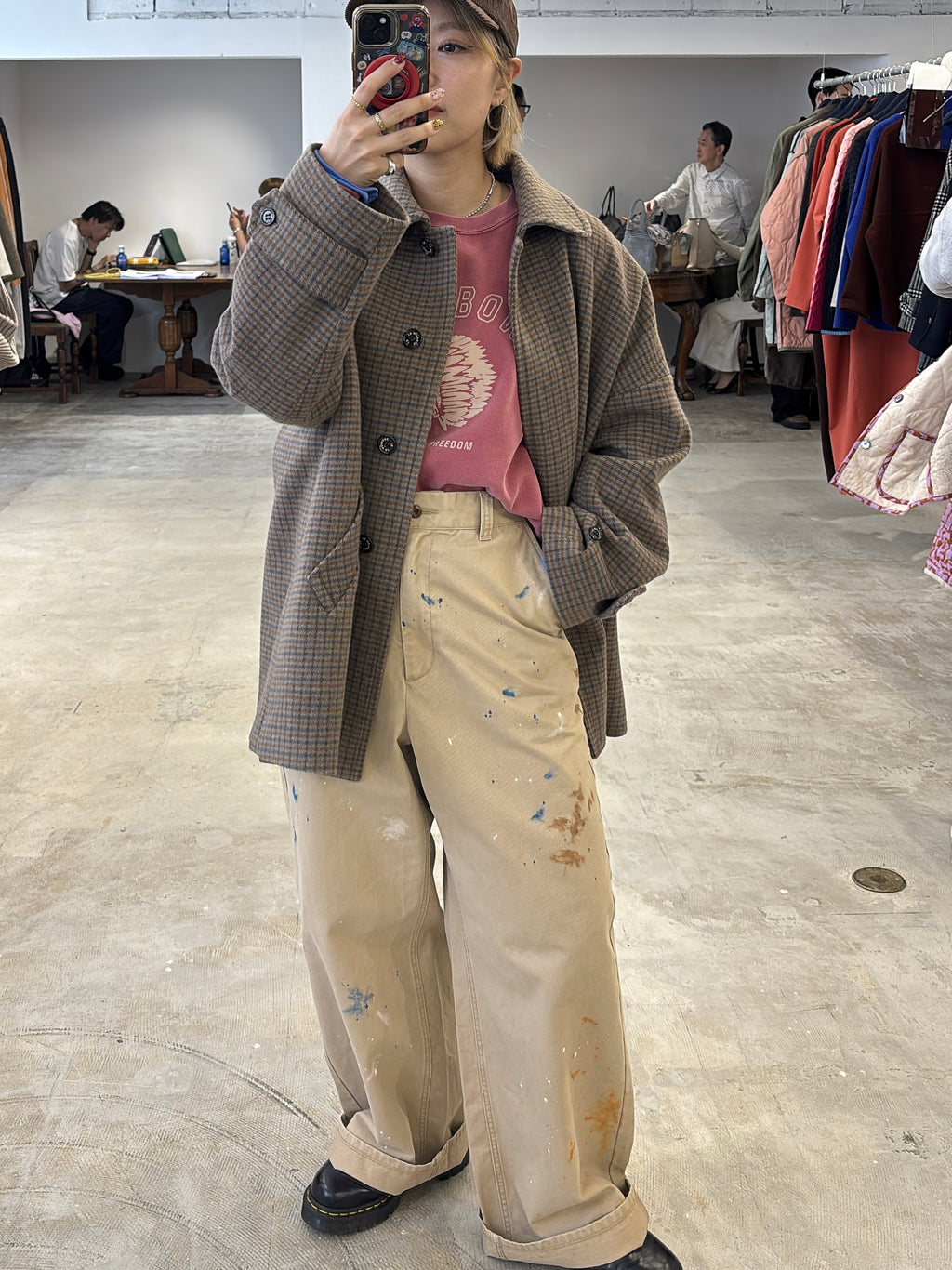【予約⚡︎販売】ペイントチノパンツ／8653501／LE MÉLANGE／2026 AW #2