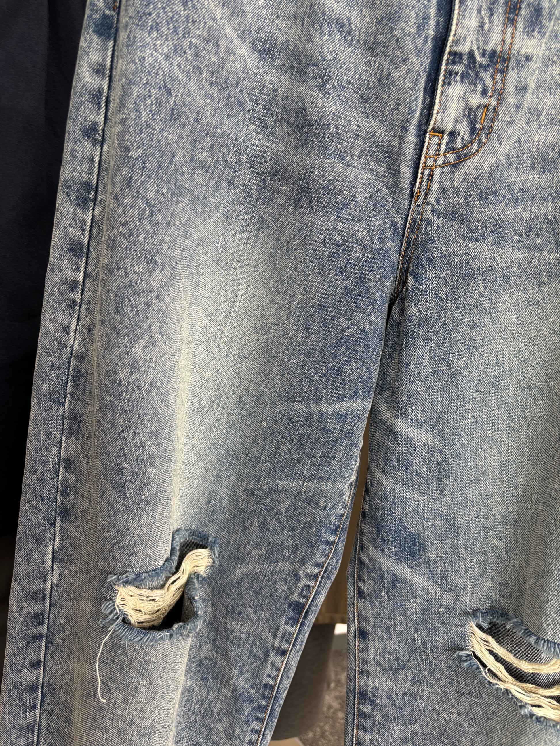 【予約⚡︎販売】クラッシュデニムヴィンテージワイドパンツ／604494／CYAN tokyo／2026 AW#1