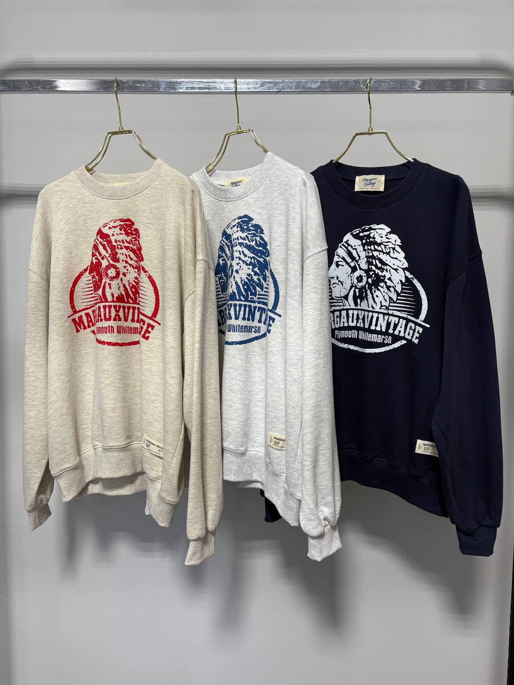 【予約⚡︎販売】ロゴスウェット／MG CT-26123-A／MARGAUX VINTAGE／2026 AW＃2