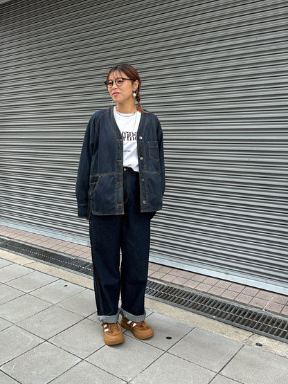 裏キルトダンガリージャケット／ayane