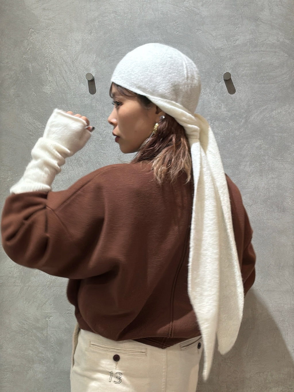 ソフトモヘアビーニー／VERSEAU