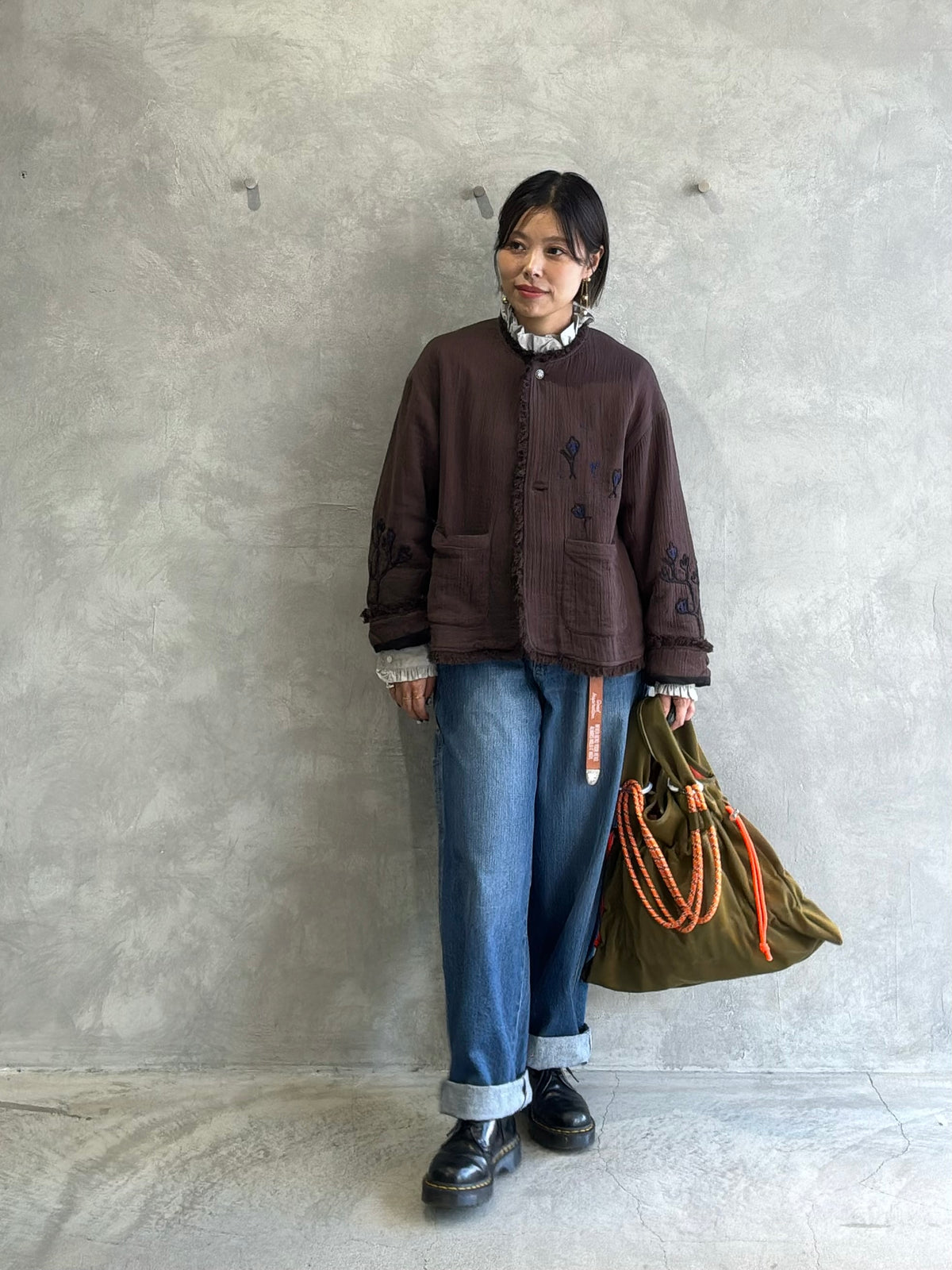 コットンコーデュロイカバーオール／#8643803／LE MÉLANGE／2026 AW #1