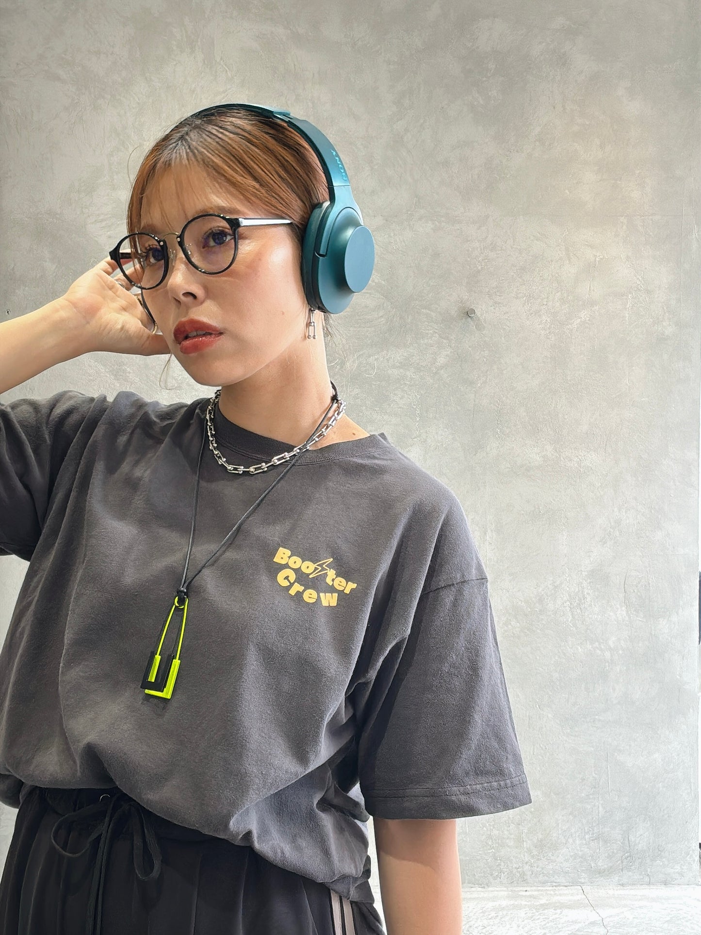 【受付終了】PURPLE RECORSピグメントTシャツ／No.9-the Nines-