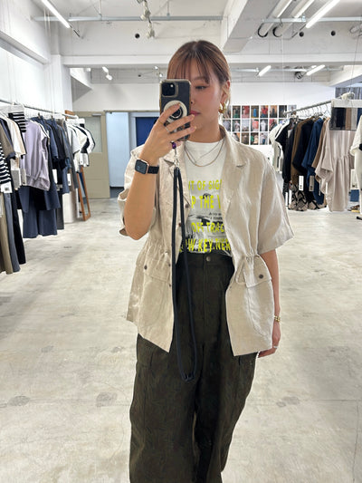 リメイク風ノースリーブ／8621009／LE MÉLANGE／2026 SS#2　Tシャツ