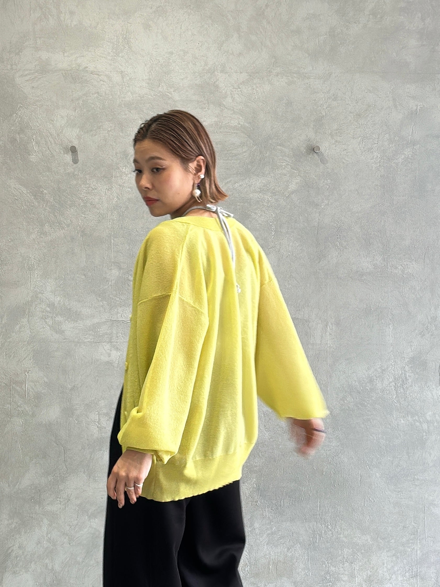 シアーニット⚡︎カーディガン