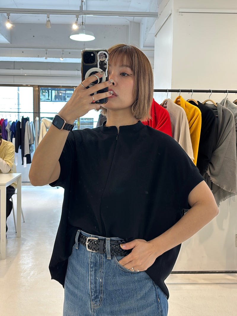 受付終了【予約⚡︎販売】フロントジップカットソー／MG CT-26104-A／MARGAUX VINTAGE／2026 AW＃1