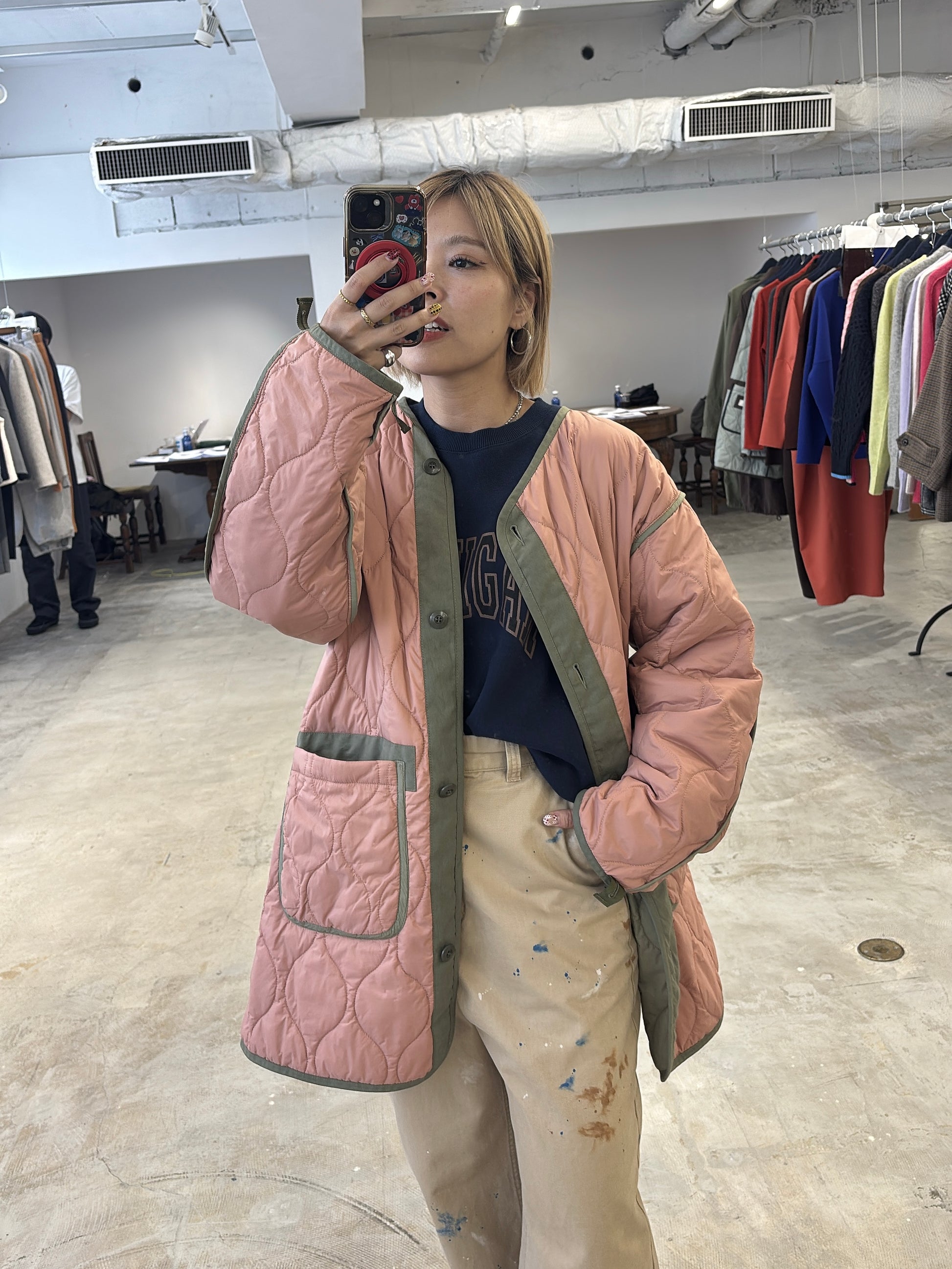【予約⚡︎販売】リバーシブルキルティングライナー／8653902／LE MÉLANGE／2026 AW #2