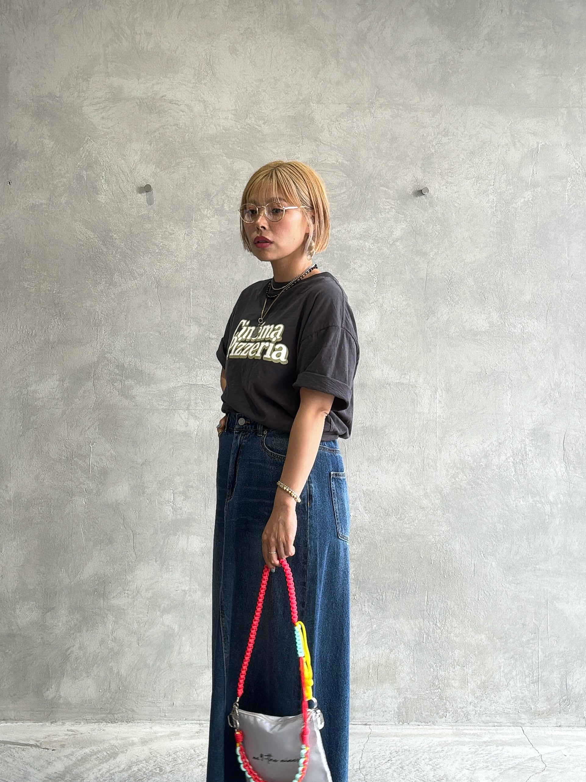 【予約販売】Cinema Pizzeria スラブTシャツ／ING