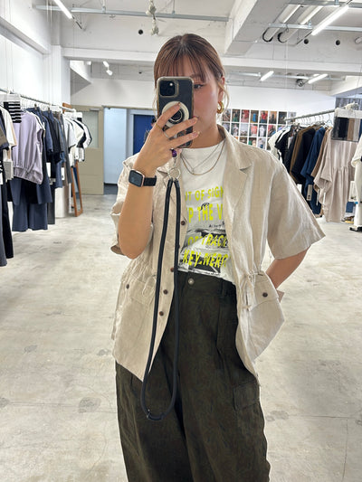 リメイク風ノースリーブ／8621009／LE MÉLANGE／2026 SS#2　Tシャツ