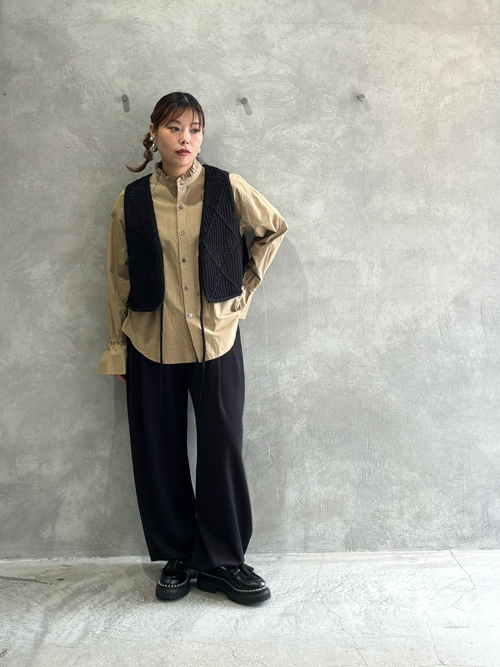 【再入荷】タックポケットジャージジョガーパンツ／CYAN TOKYO