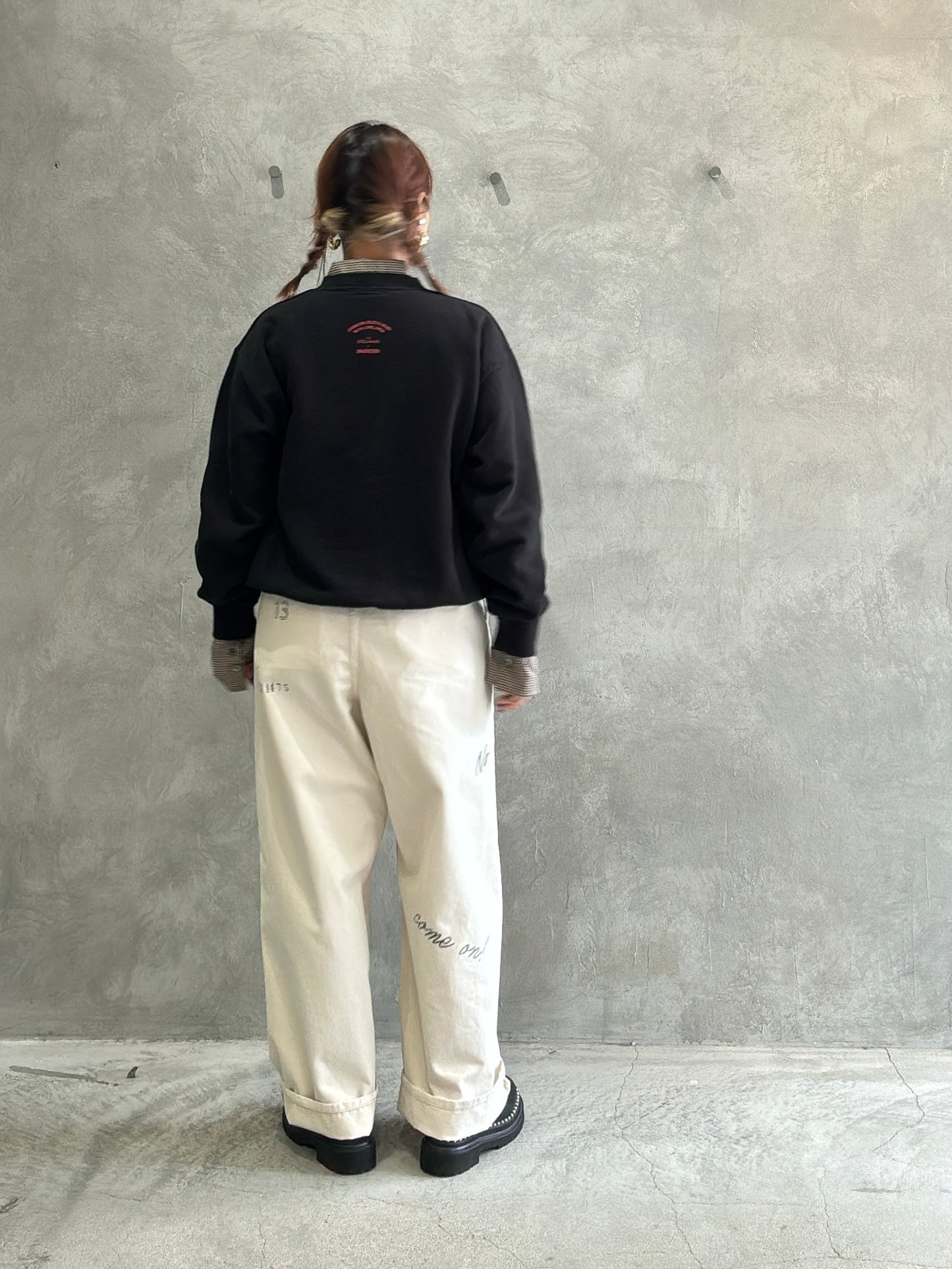 【再入荷】プリントチノパン／LE MÉLANGE