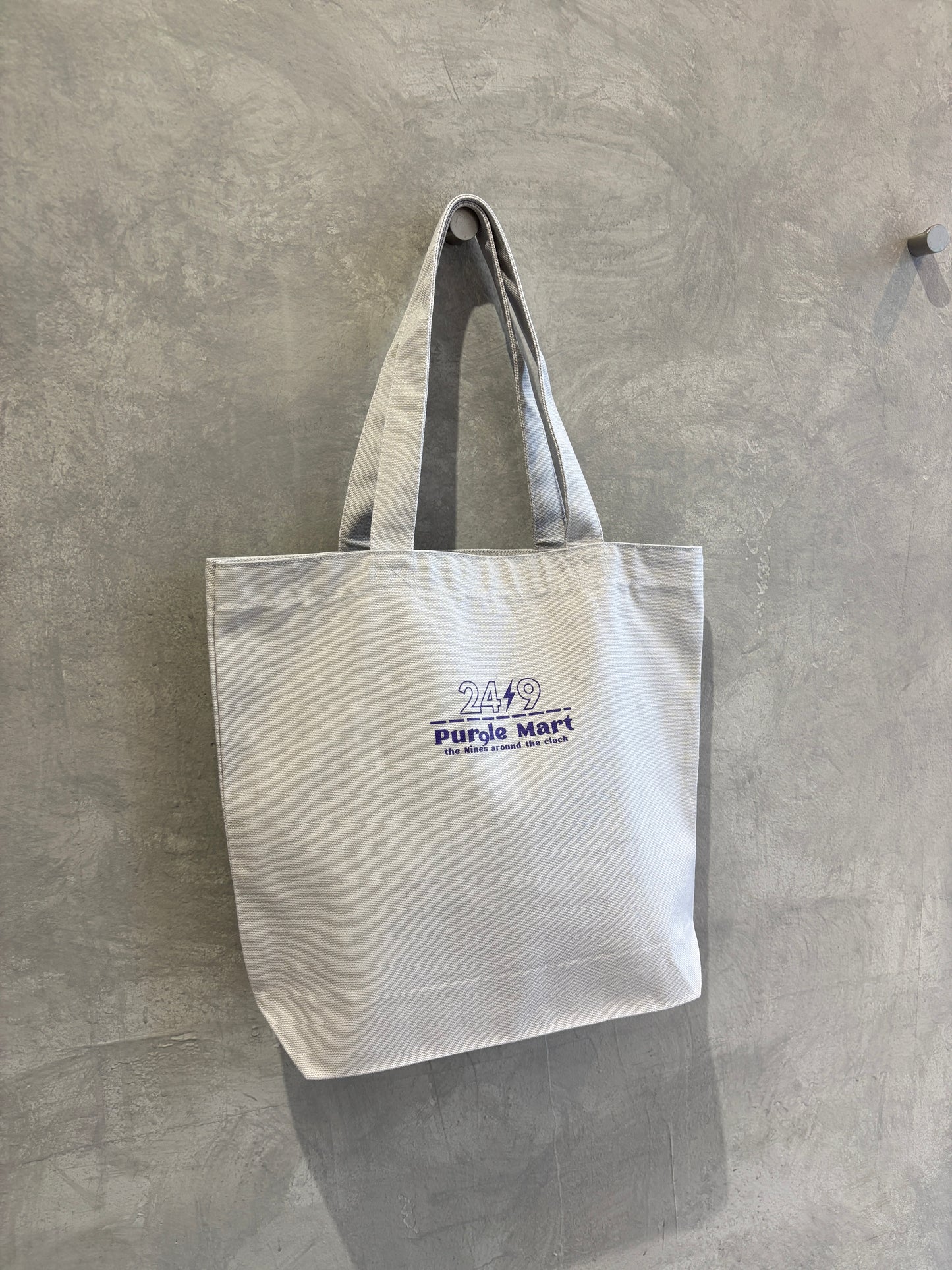 受付終了【予約販売】PURPLE MART⚡︎キャンバストートーバッグ／the Nines