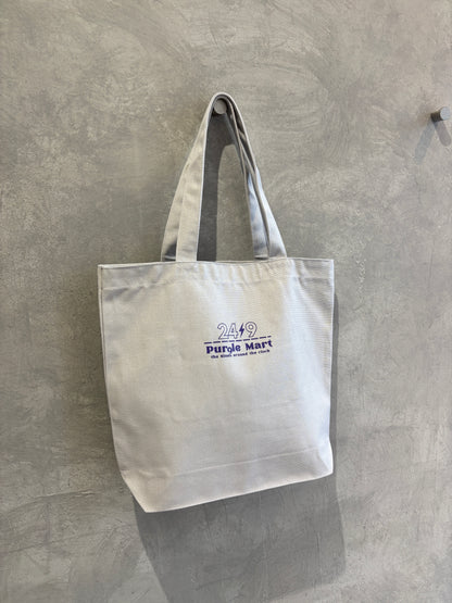 受付終了【予約販売】PURPLE MART⚡︎キャンバストートーバッグ／the Nines