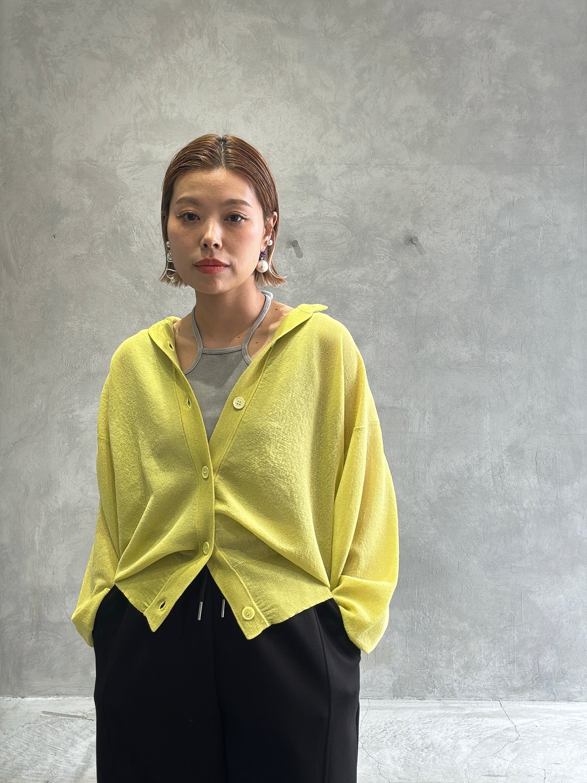 シアーニット⚡︎カーディガン