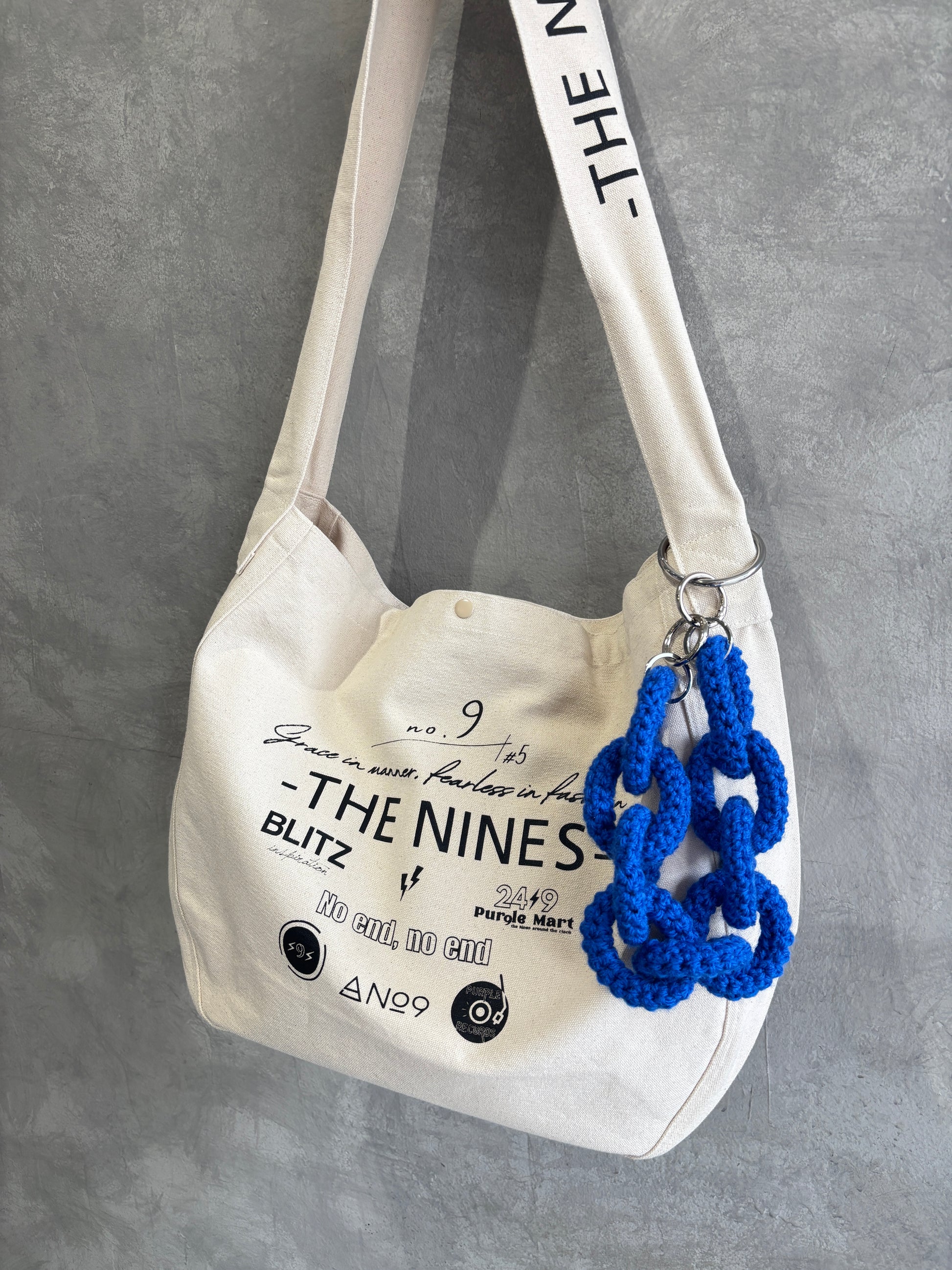 【予約販売】ニットチェーンチャーム／ampersand