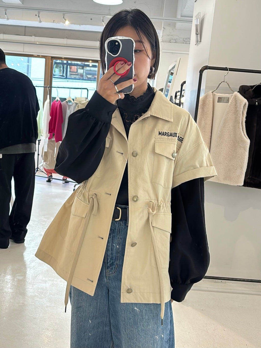 【予約⚡︎販売】サファリジャケット／MG JK - 27027 - S／MARGAUX VINTAGE／2027 PRE SPRING COLLECTION