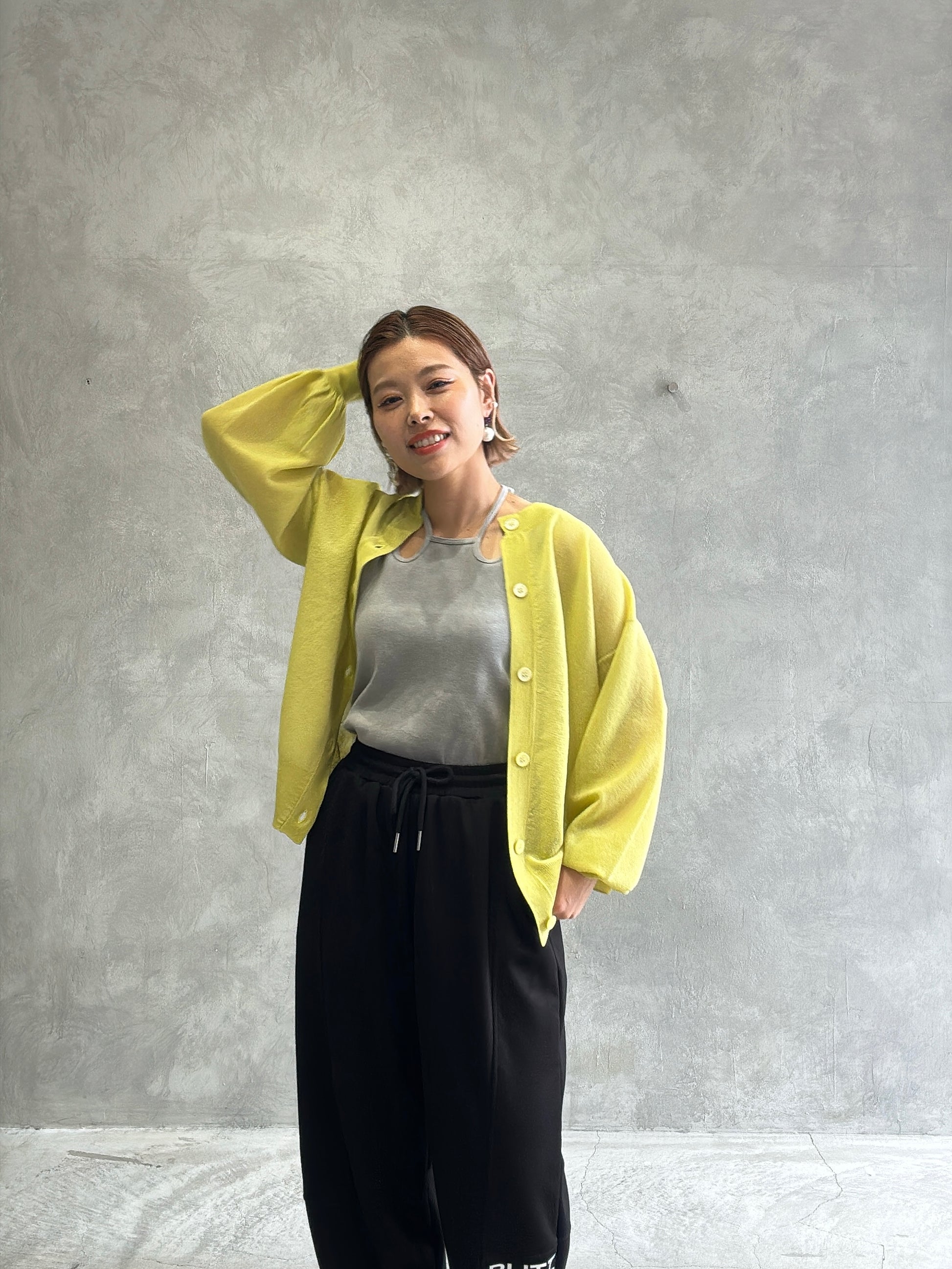 シアーニット⚡︎カーディガン