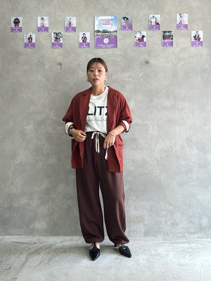 トラックパンツ／Anna Kerry