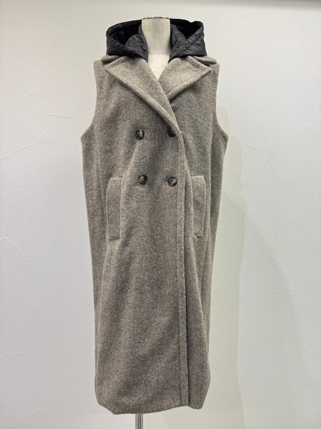【予約⚡︎販売】スライバーノースリコート／604516／CYAN tokyo／2026 AW#1