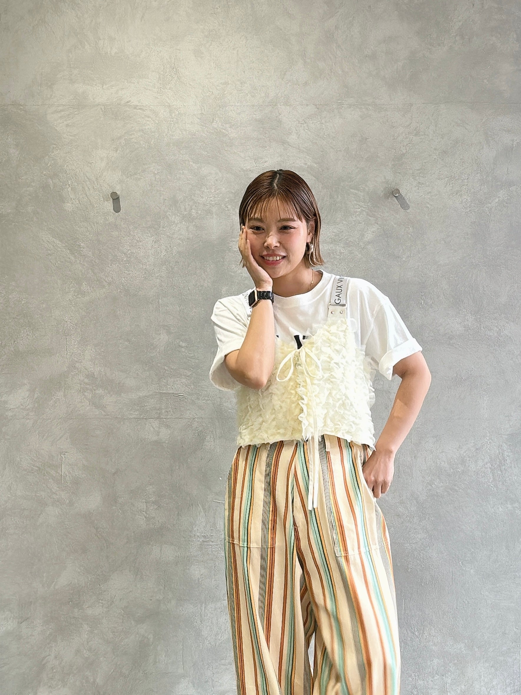 フリルショートビスチェ／AC-26060-S／MARGAUX VINTAGE／2026 SS#2