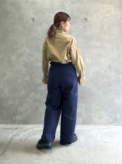 【再入荷】プリントチノパン／LE MÉLANGE