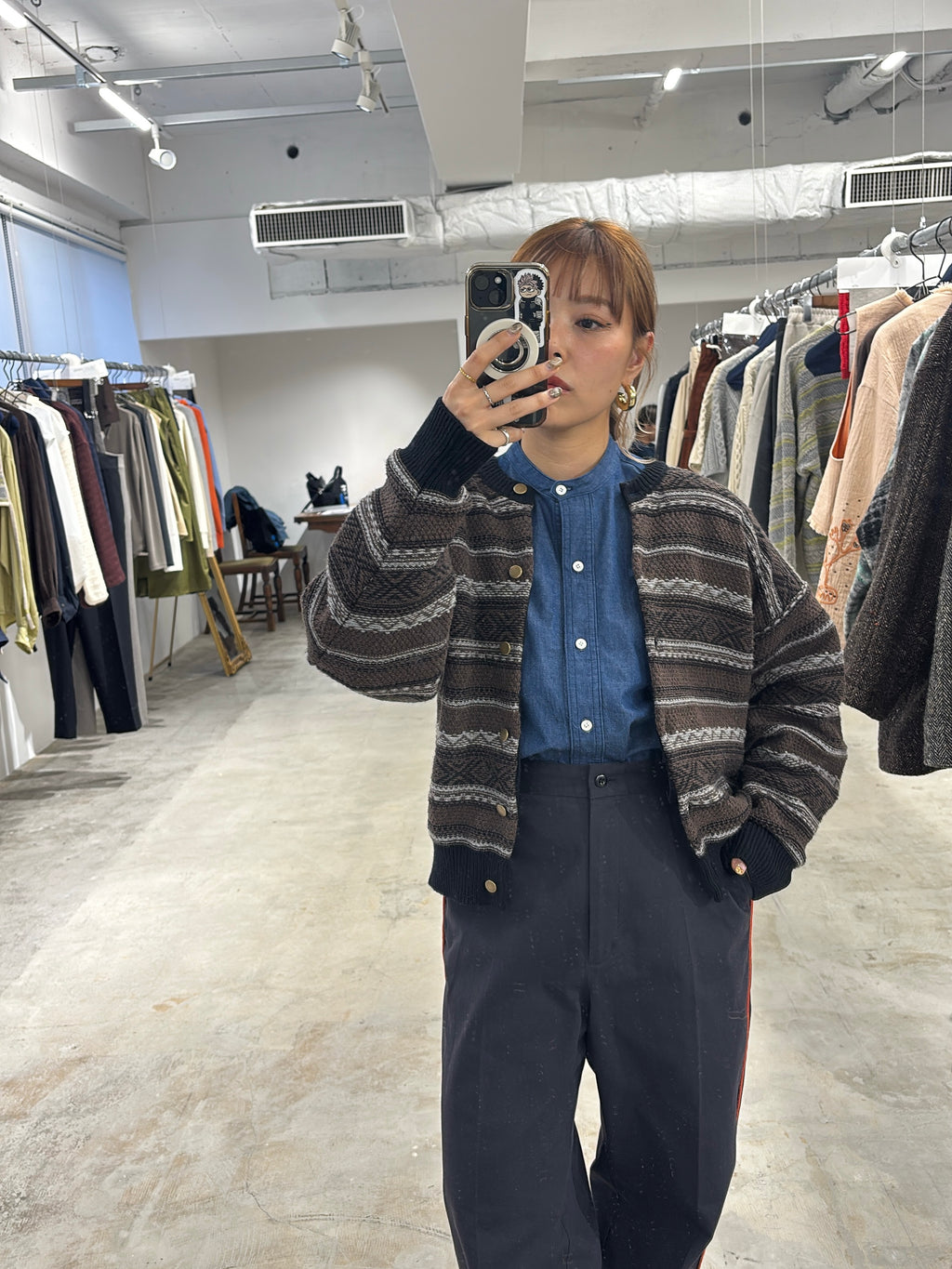 受付終了【予約⚡︎販売】ジャガードニットカーディガン／#8642001／LE MÉLANGE／2026 AW #1