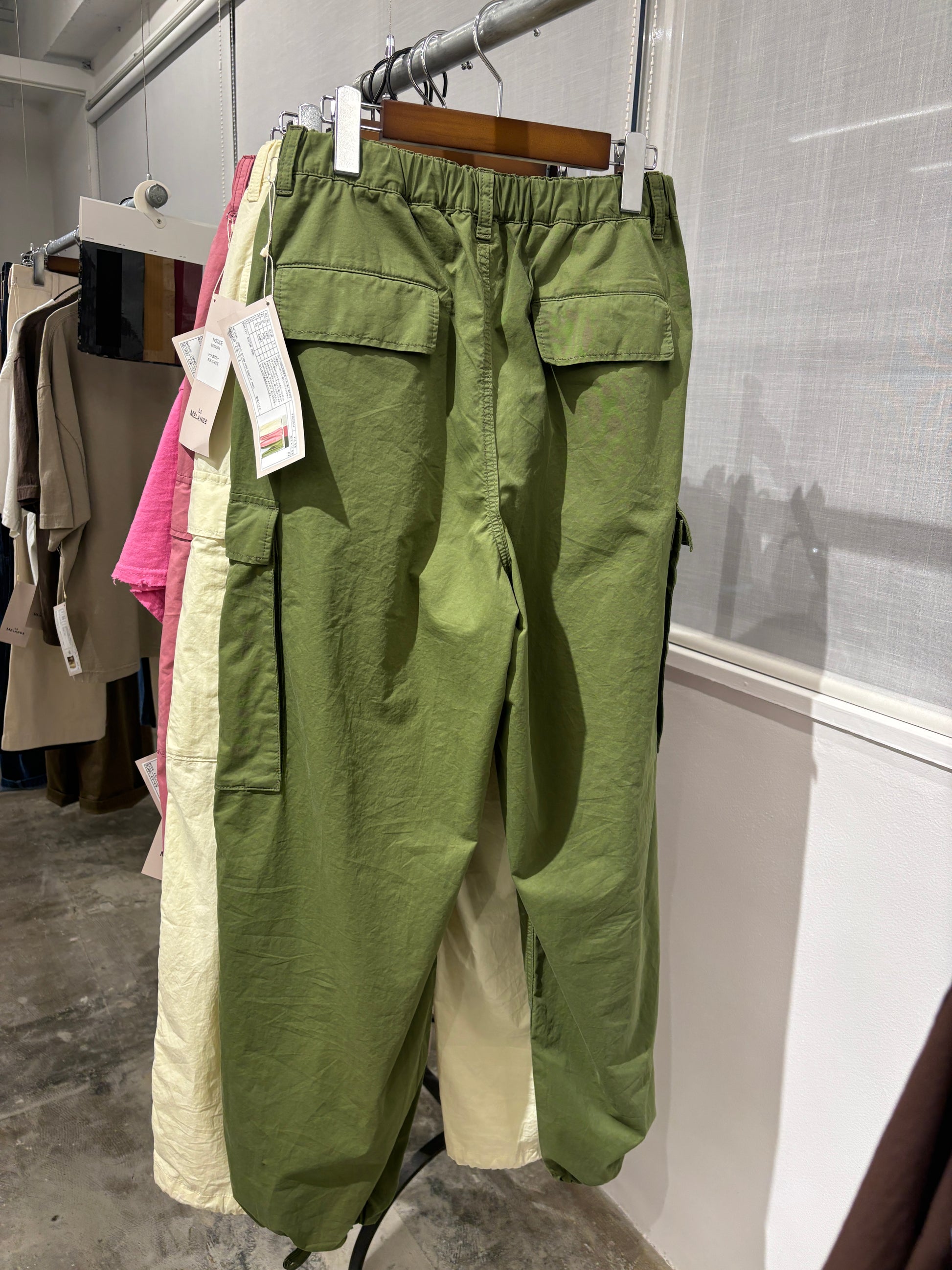 受付終了【予約販売】カーゴパンツ／8623504／LE MÉLANGE／2026 SS#2