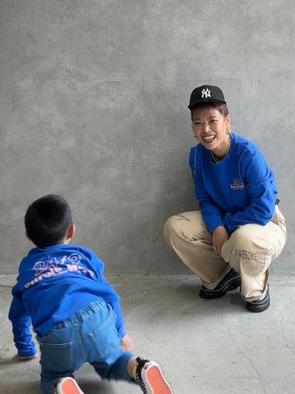 受付終了【予約販売】PURPLE MART⚡︎キッズロンT／the Nines