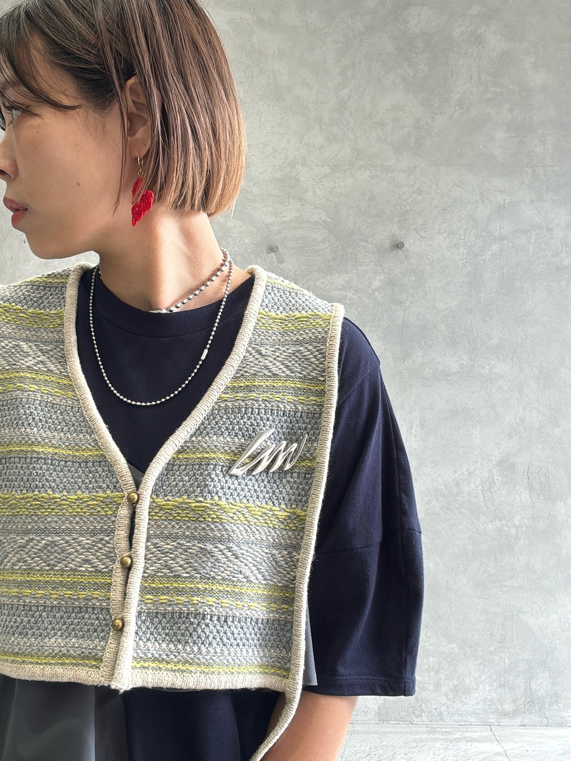 LMブローチ／#8648004／LE MÉLANGE／2026 AW #1
