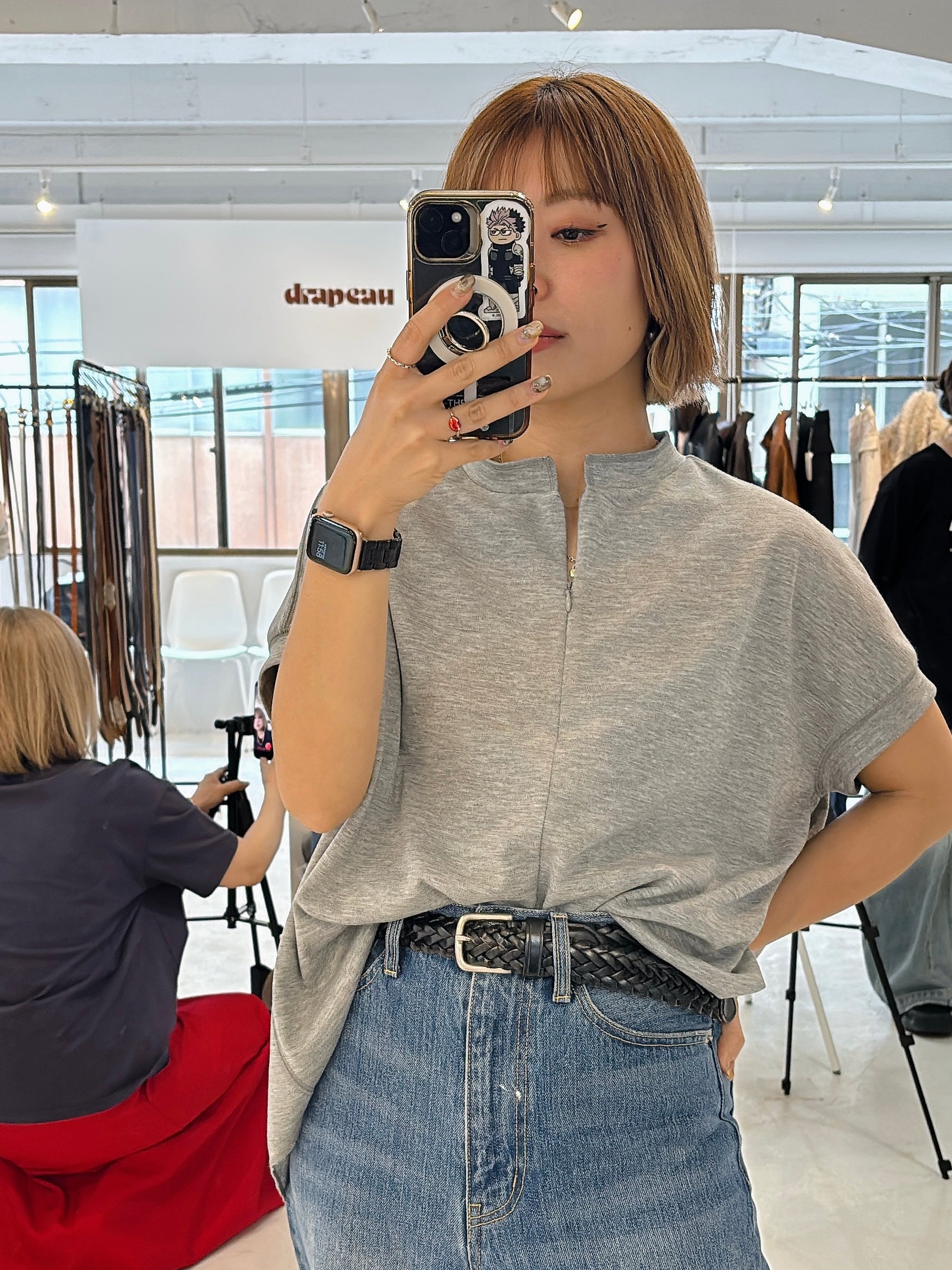 【予約⚡︎販売】フロントジップカットソー／MG CT-26104-A／MARGAUX VINTAGE／2026 AW＃1