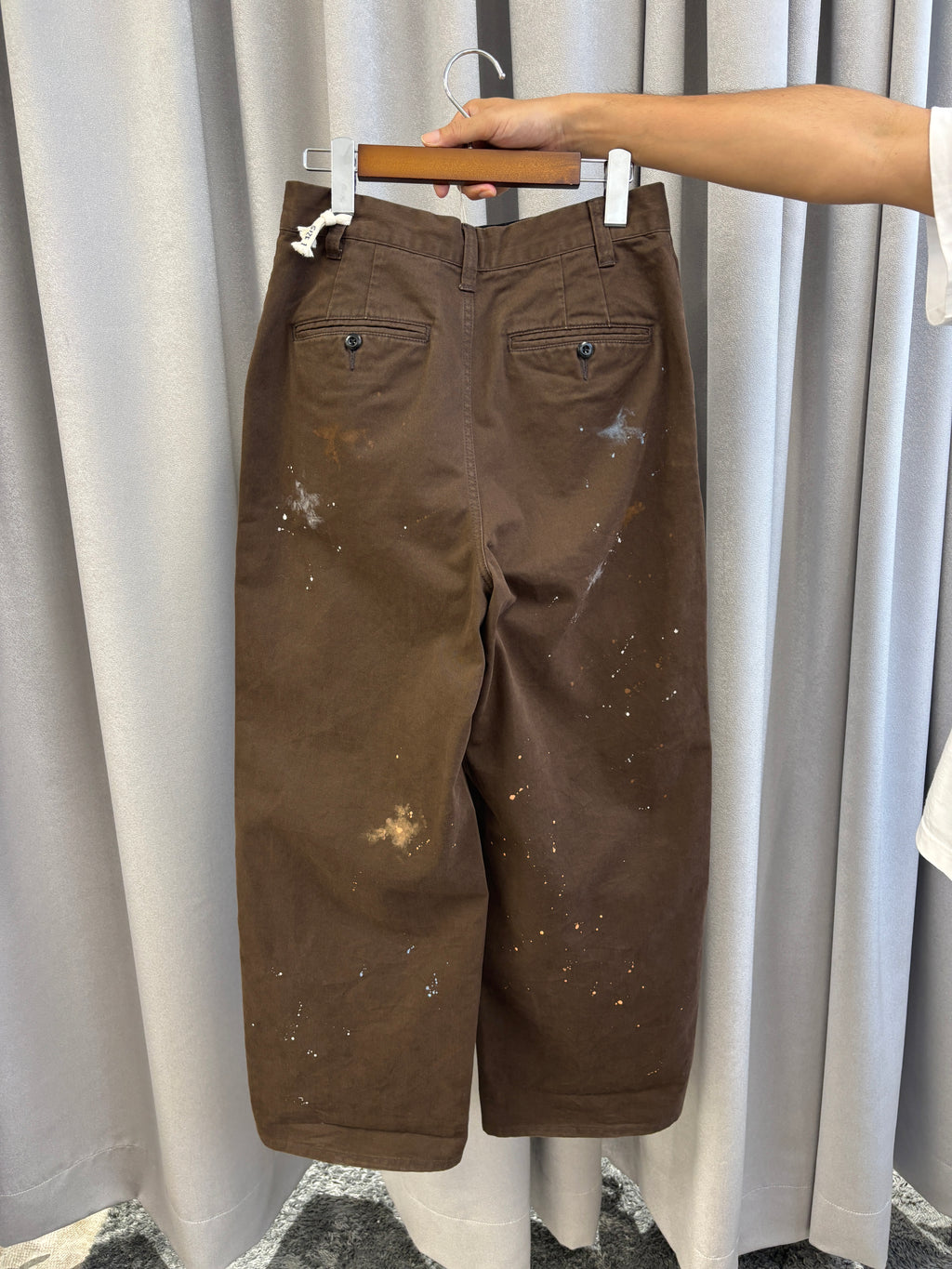 【予約⚡︎販売】ペイントチノパンツ／8653501／LE MÉLANGE／2026 AW #2