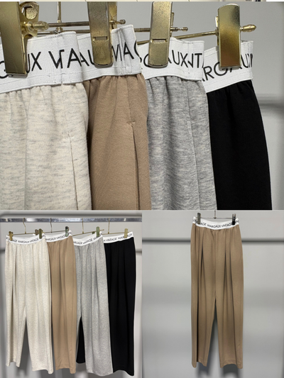 【予約⚡︎販売】ロゴウエストタックパンツ／MG PT-26141-A／MARGAUX VINTAGE／2026 AW＃2