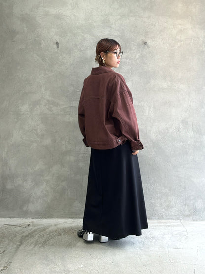 【再入荷】ドルマン切替ワンピース／Dignite collier