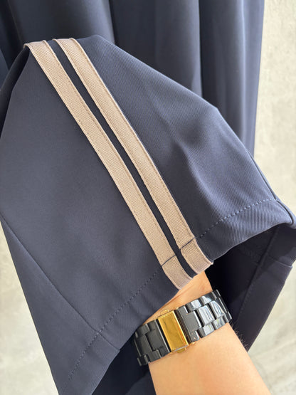 サイドラインバレルレッグパンツ／ayane