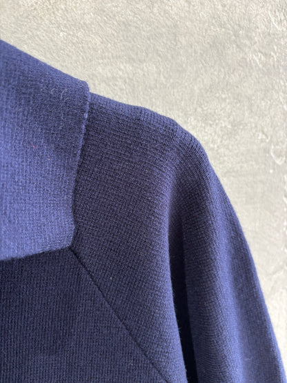 衿付きミラノリブニット／palm RICHE