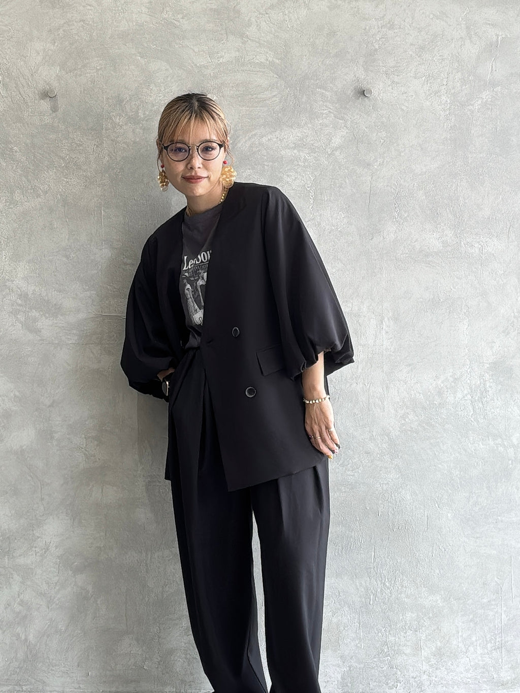 結び屋虹園×No.9コラボ限定仕様／3・6・９の揺れるピアス（ピアス・イヤリング）