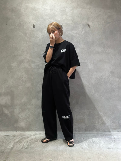 ショート丈ドライタッチTシャツ／No.9-the Nines-