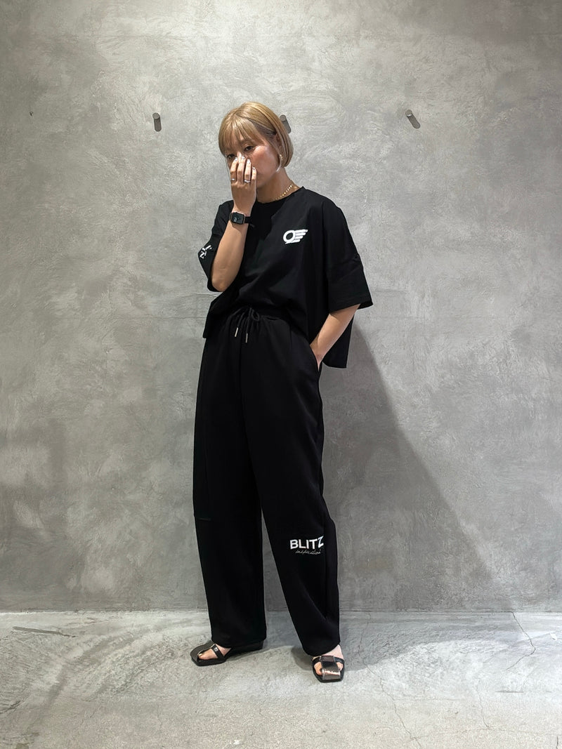 ショート丈ドライタッチTシャツ／No.9-the Nines-