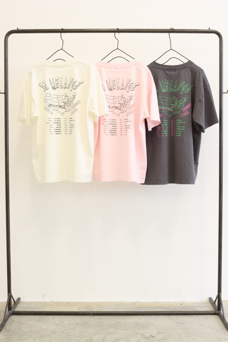ツアーTシャツ／8621006／LE MÉLANGE