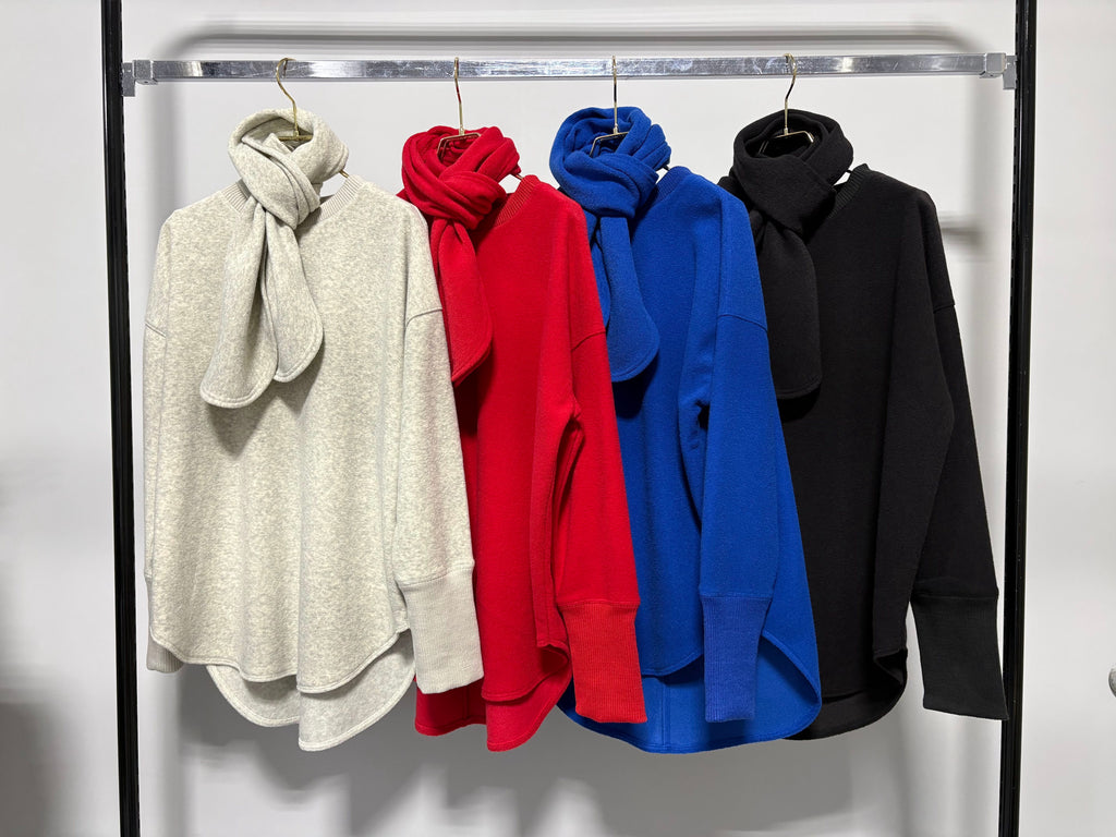 【予約⚡︎販売】マフラー付き裏起毛プルオーバー／MG CT-26125-A／MARGAUX VINTAGE／2026 AW＃2