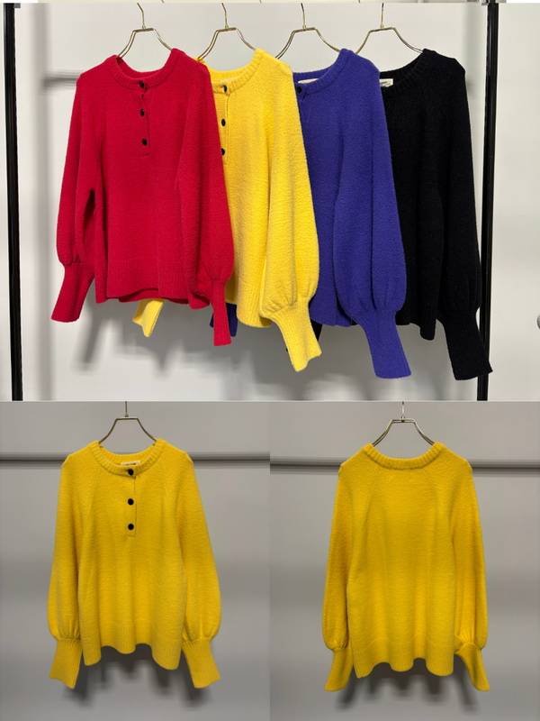 【予約⚡︎販売】ヘンリーニットPO／MG KN-26145-A／MARGAUX VINTAGE／2026 AW＃2