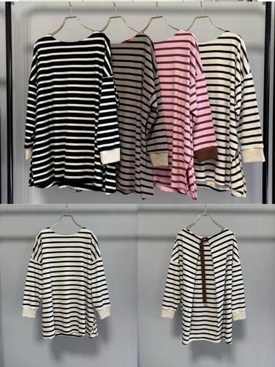 【予約⚡︎販売】ボーダーB/N PO／MG CT - 27029 - S／MARGAUX VINTAGE／2027 PRE SPRING COLLECTION
