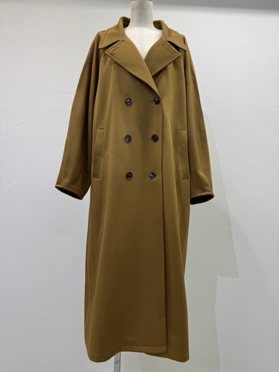 【予約⚡︎販売】ピンスリーブBIGカルゼコート／604511／CYAN tokyo／2026 AW#1