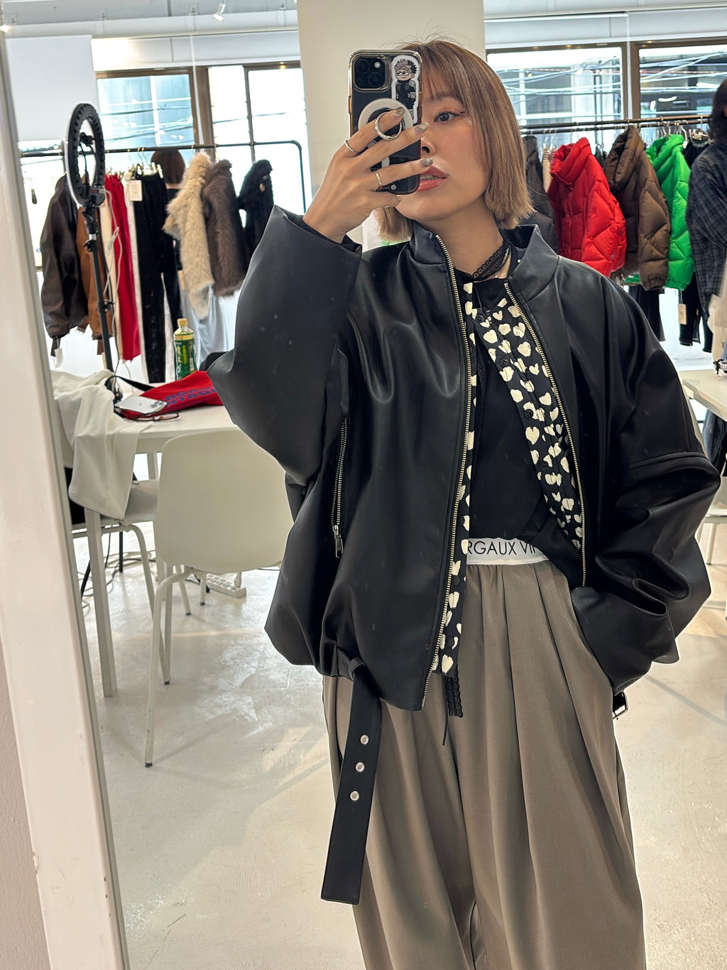 受付終了【予約⚡︎販売】レザーライダース／MG JK-26081-A／MARGAUX VINTAGE／2026 AW＃1