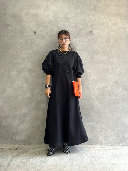 【再入荷】ドルマン切替ワンピース／Dignite collier