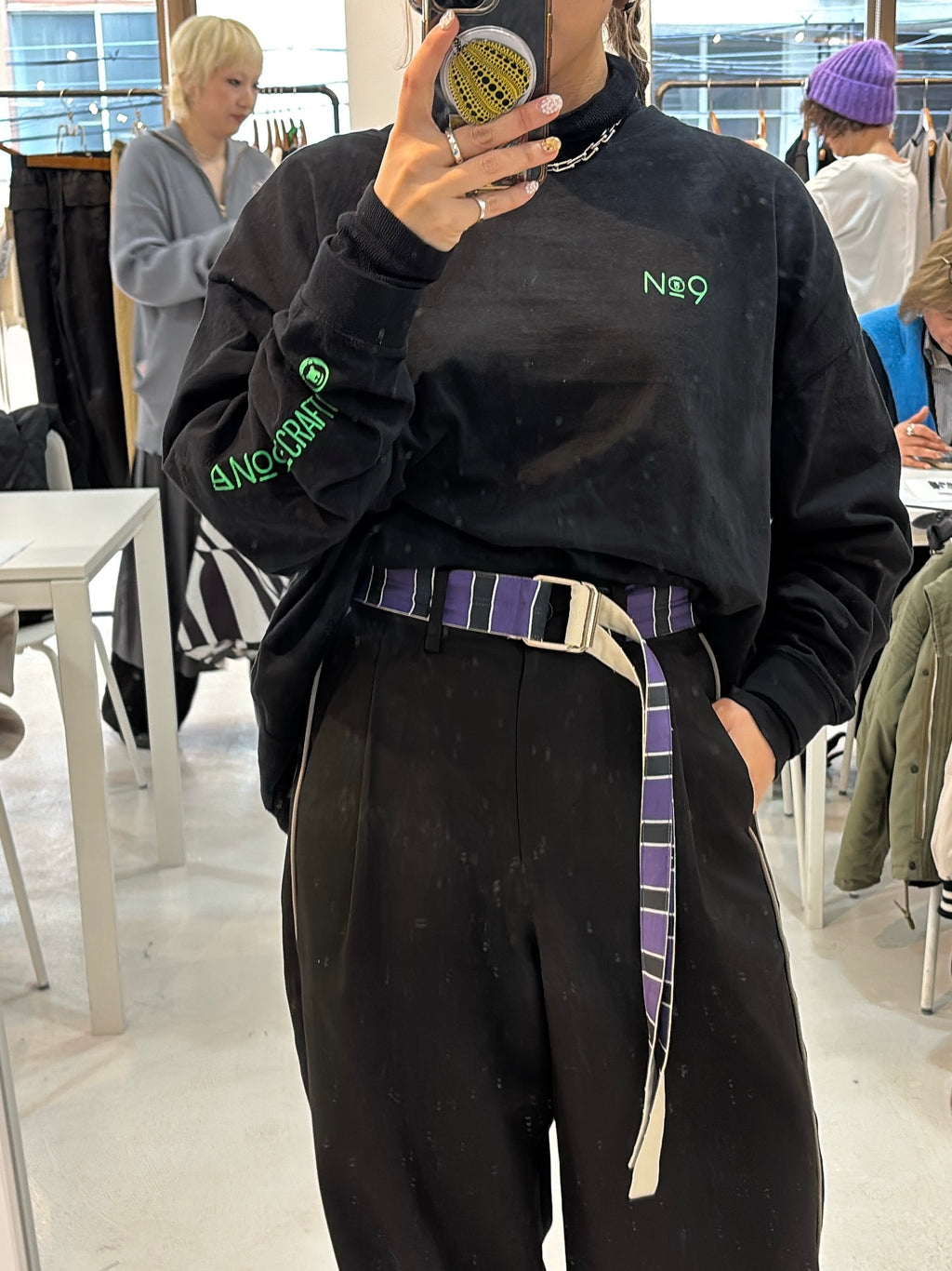 受付終了【予約販売】レジメンタル柄ベルト／AC-26067-S／MARGAUX VINTAGE／2026 SS#2