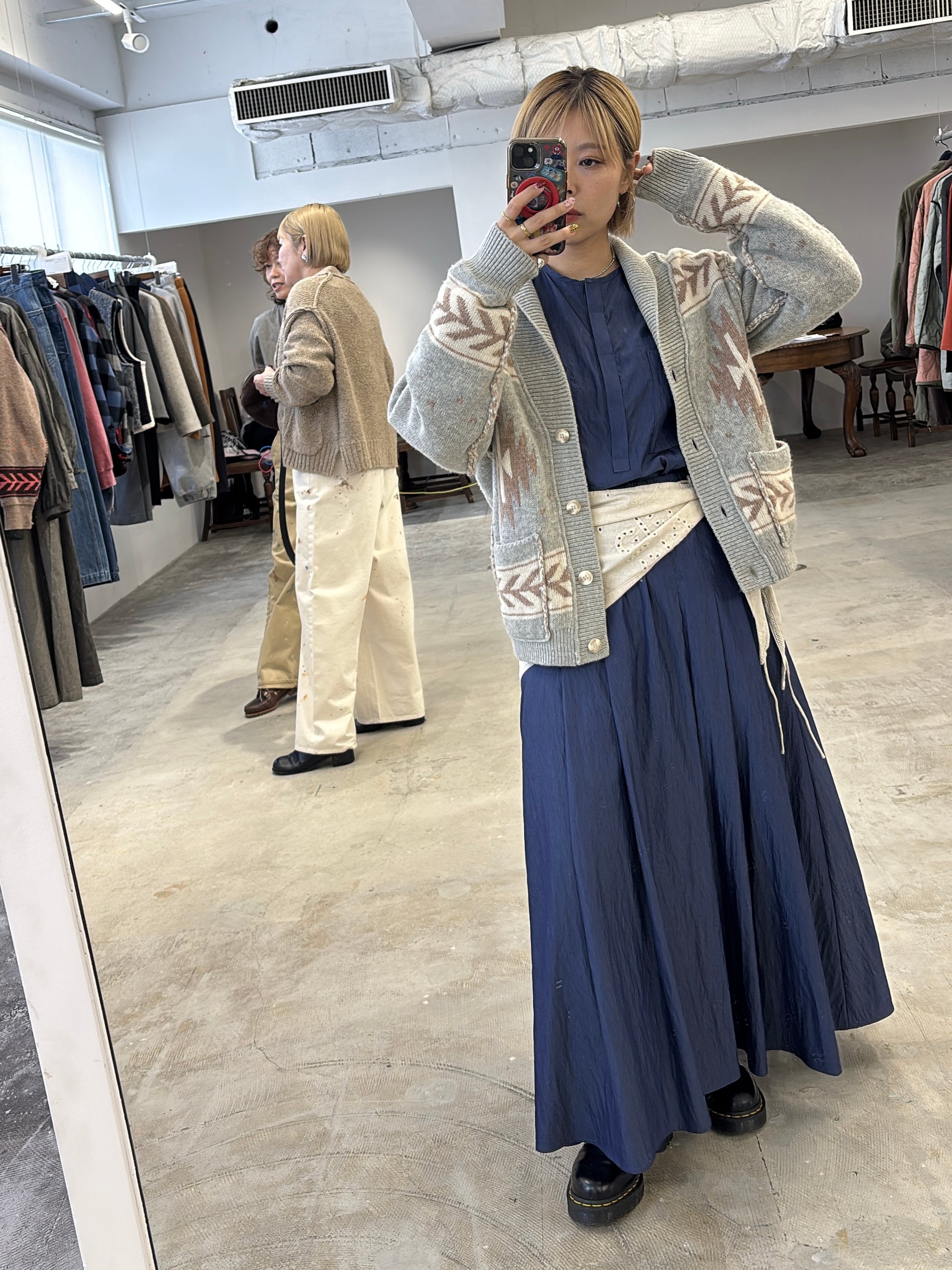 【予約⚡︎販売】ノーカラープルオーバーシャツ／8653203／LE MÉLANGE／2026 AW #2