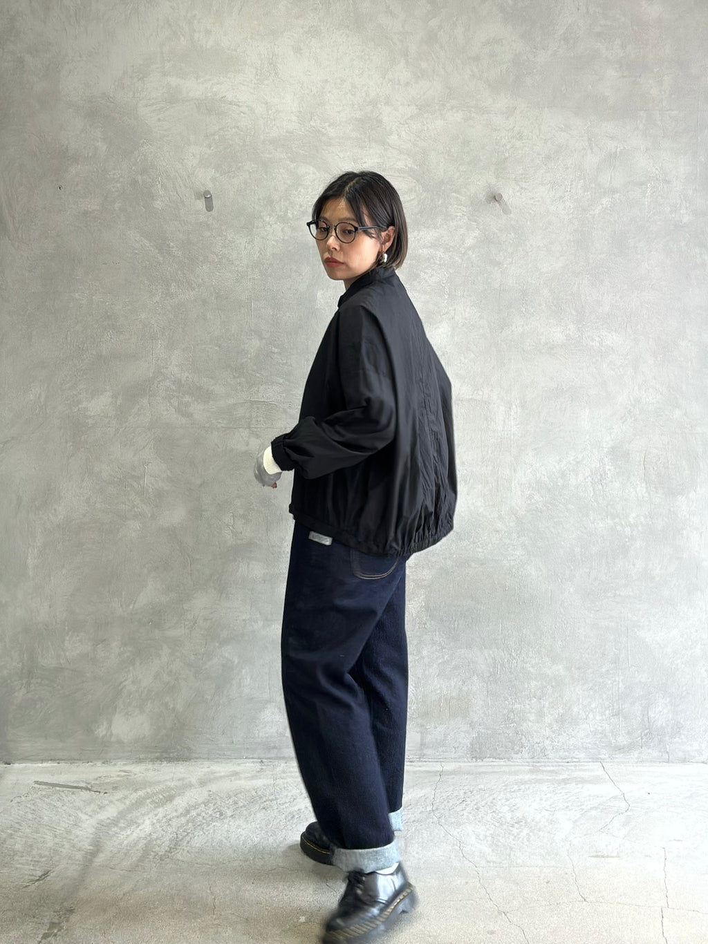 【予約販売】裾ギャザーシャツ／le vent souffle